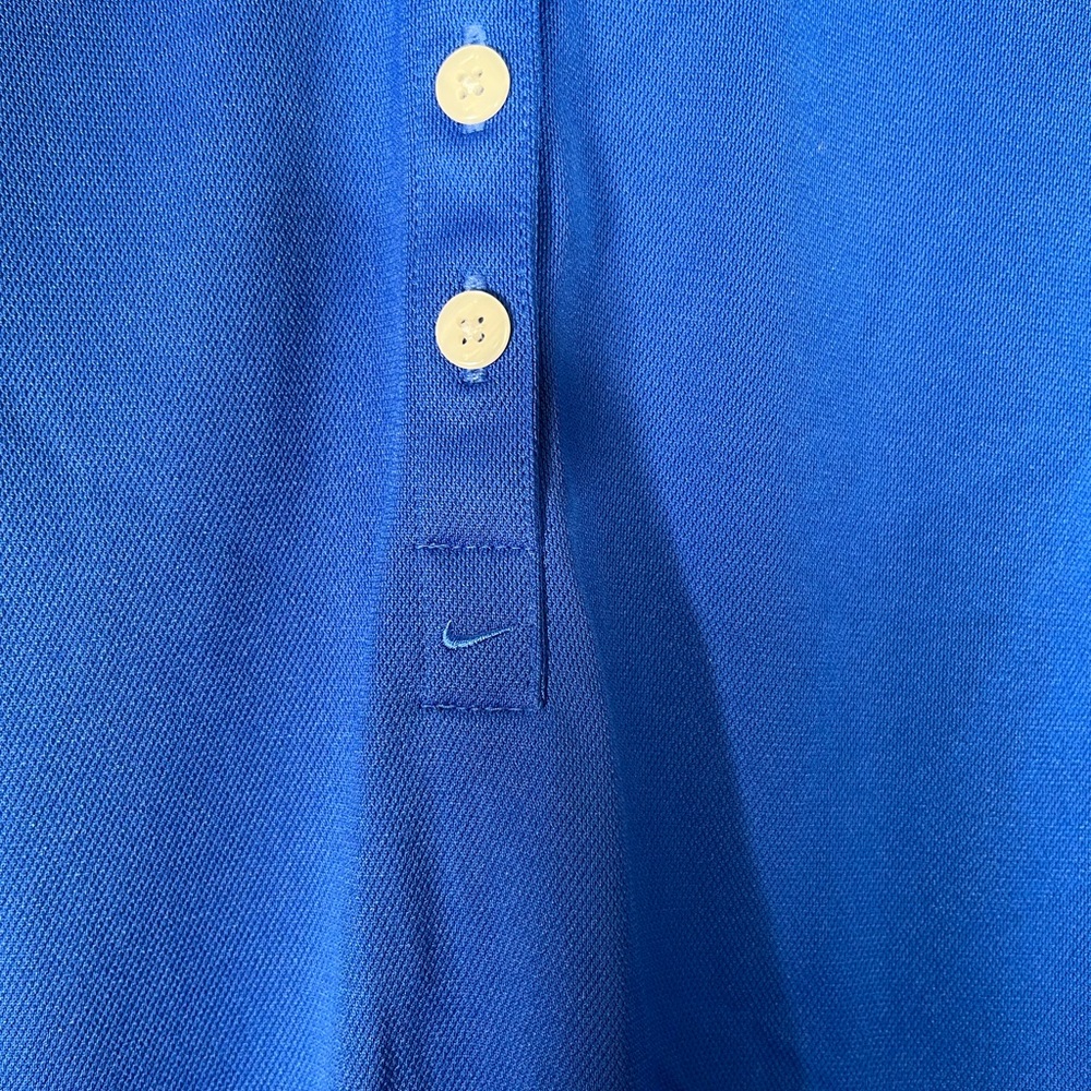 Nike Golf Dri Fit Women's Blue Polo Shirt - Picture 4 of 7